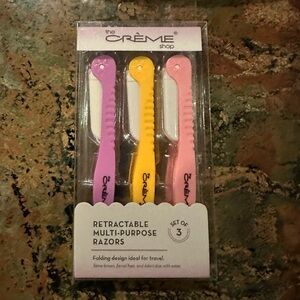 Crème Shop Retractable Multi Purpose Razors